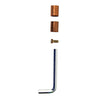 Forney Industries, Inc. Cable Connector for Number 1/Number 4 Cable (32485)