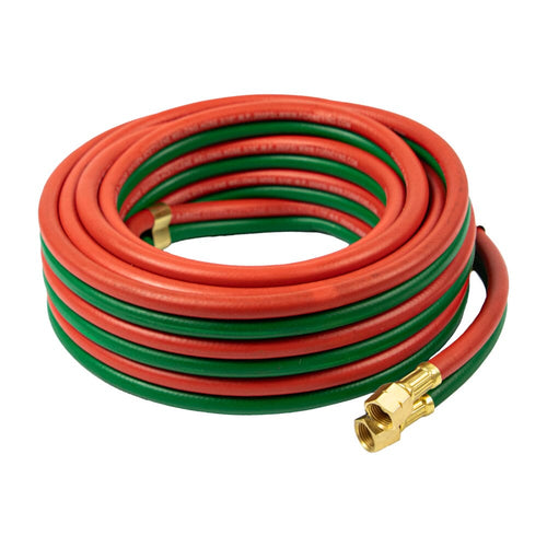 Forney R-Grade Oxy-Acetylene Hose, 3/16 in x 25ft