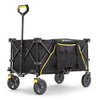 Gorilla Carts 7 Cu. Ft. Collapsible Folding Outdoor Utility Wagon with Oversized Bed
