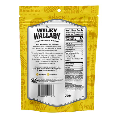 Wiley Wallaby Lemonade