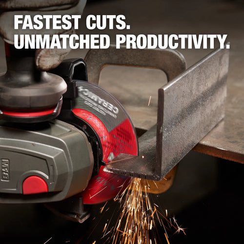 Milwaukee 4-1/2 x .045 x 7/8 Ceramic+ Metal Cut Off Wheel -Type 1