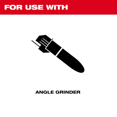 Milwaukee 4-1/2 x 1/4 x 7/8 Performance+ Metal Grinding Wheel - Type 27 - 5pk