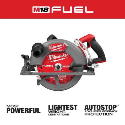 Milwaukee M18 FUEL™ 10-1/4 Rear Handle Circular Saw