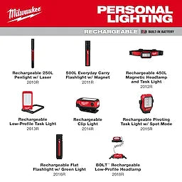 Milwaukee® Rechargeable Pivoting Task Light w/ Spot Mode