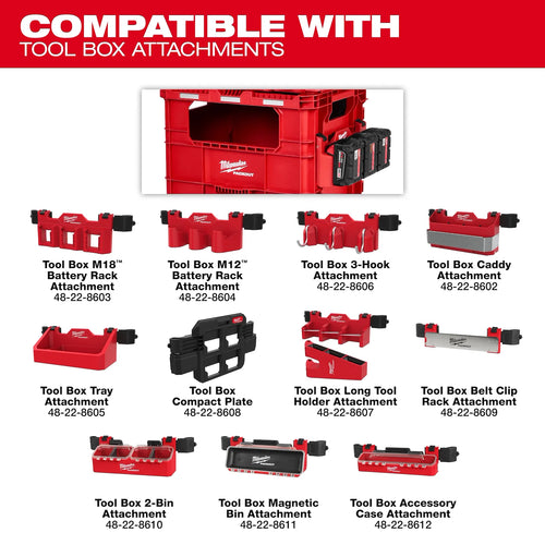 Milwaukee PACKOUT™ Wire Pulling XL Crate