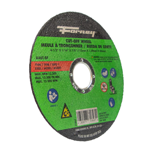Forney 10-Pack of Forney 71847 (4-1/2 in Metal Cut-Off Wheel)