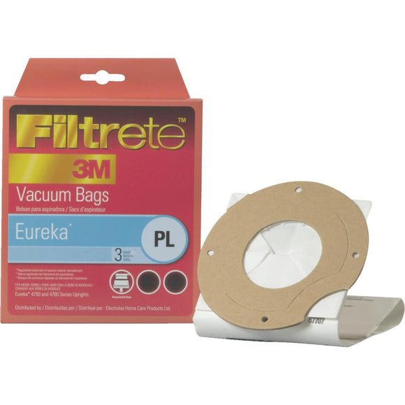 3M Filtrete Eureka Type PL Allergen Vacuum Bag (3-Pack)