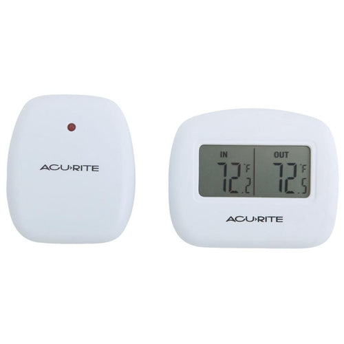 Acurite 2-1/2 Receiver, 2-1/2 Sensor  Wireless Indoor & Outdoor Thermometer