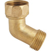 Best Garden 3/4 In. FNH x 3/4 In. MNH Brass Gooseneck Hose Connector