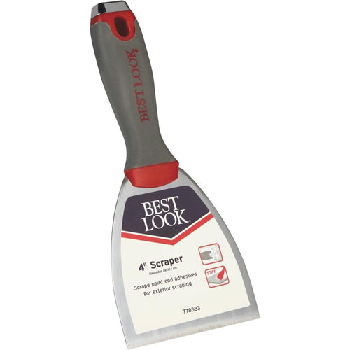 Best Look 4 In. Stiff Ergo Scraper