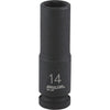 Channellock 1/2 In. Drive 14 mm 6-Point Deep Metric Impact Socket