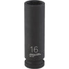 Channellock 1/2 In. Drive 16 mm 6-Point Deep Metric Impact Socket