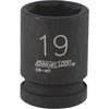 Channellock 1/2 In. Drive 19 mm 6-Point Shallow Metric Impact Socket