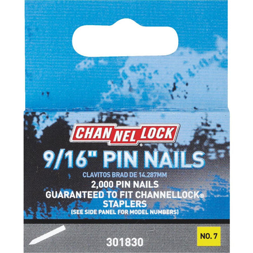 Channellock 9/16 In. 23-Gauge No. 7 Pin Nail (2000-Pack)