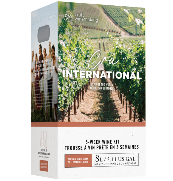 CRU INTERNATIONAL California Chardonnay Style (8 L, White Wine)