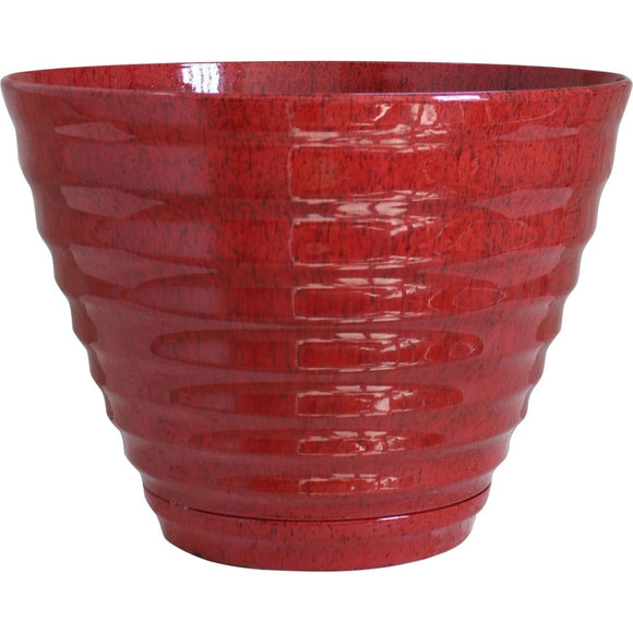 BEEHIVE HDR PLANTER (16 INCH, RED)