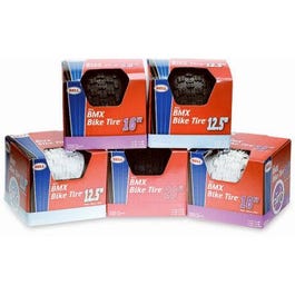 12.5-Inch Black BMX Bike Tire