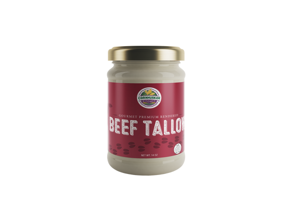 Cornhusker Kitchen’s Premium Rendered Beef Tallow (14 oz)