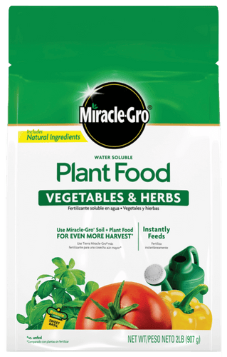 Miracle-Gro® Water Soluble Plant Food Vegetables and Herbs (2 lbs)