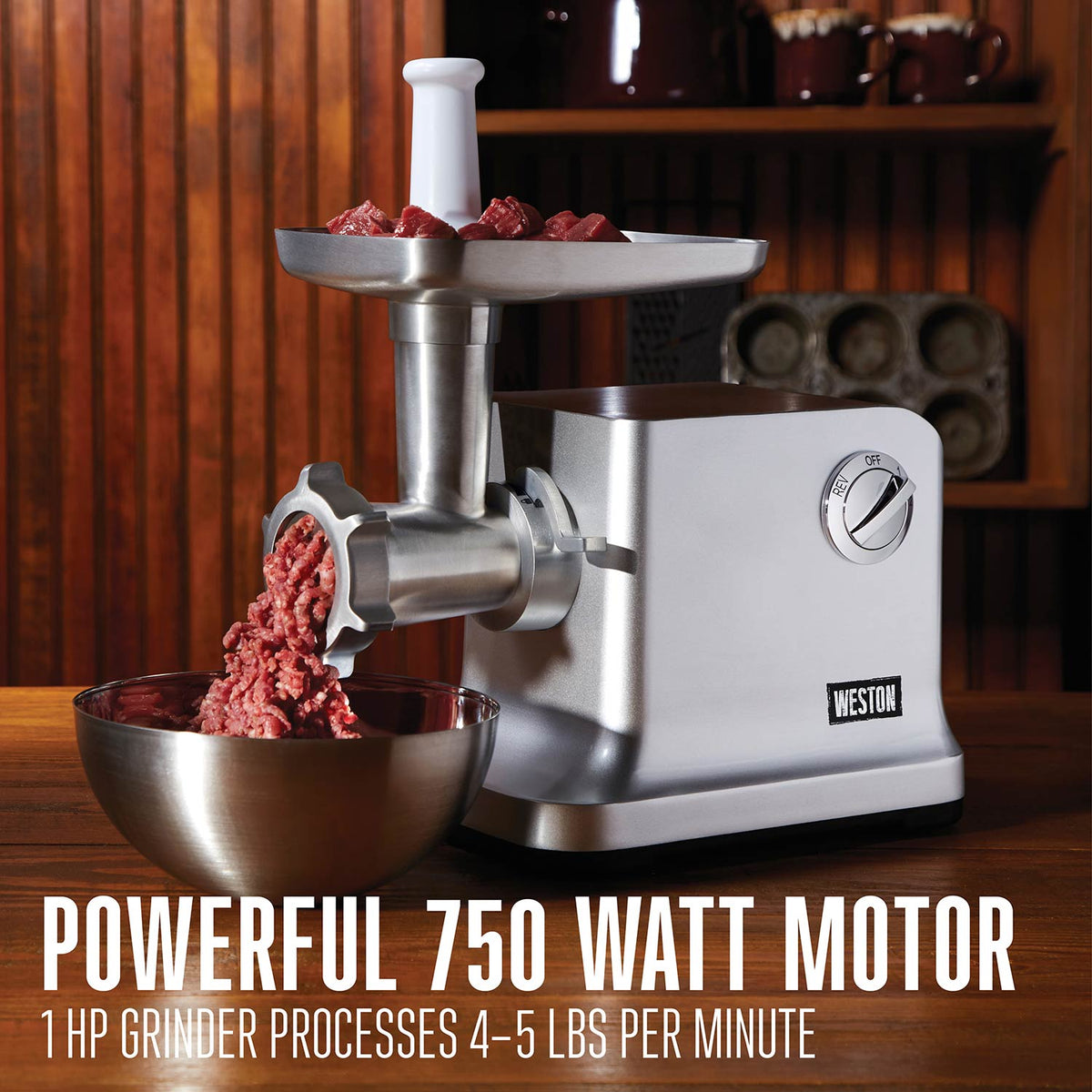 Weston® #12 Electric Meat Grinder - Arcadia, WI - Howard's Hardware Hank