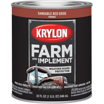 Krylon K02040000 Red Oxide Primer ~ Qt