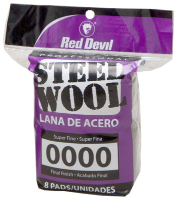 #0000 SUPER FINE STEEL WOOL 8PK