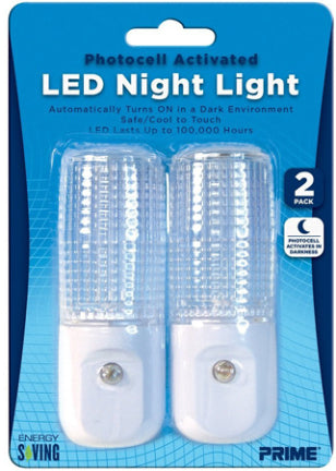 2PK LED AUTOMATIC NIGHTLIGHTS WH