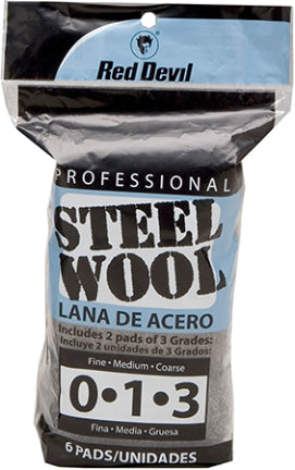 MULTI- GRADE PACK STEEL WOOL 8PK