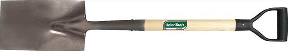 Union Tools Garden Spade with Poly D-grip 9 in. (9