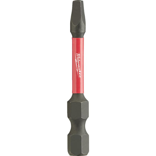 Milwaukee Shockwave #2 Square Recess 2 In. Power Impact Screwdriver Bit