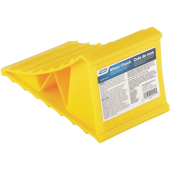 Camco Yellow Plastic RV Wheel Chock