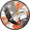 Acurite 12.5 Dia Plastic Dial Eagle/Flag Indoor & Outdoor Thermometer