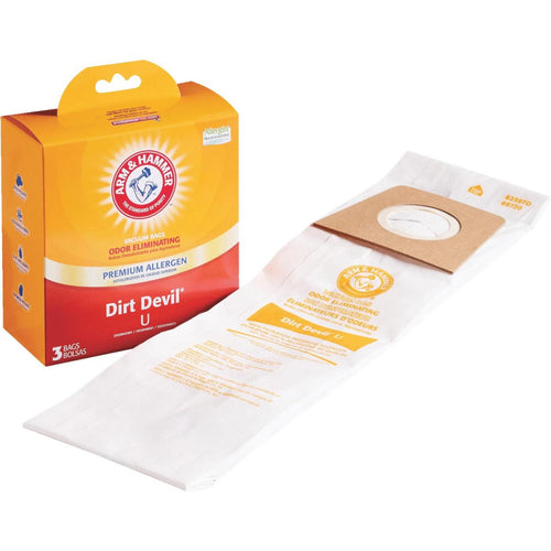 Arm & Hammer Electrolux Dirt Devil U Vacuum Cleaner Bag (3 Count)