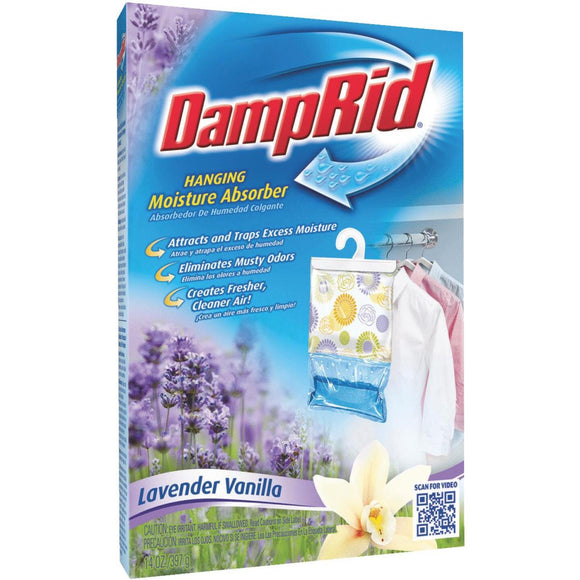 DampRid 14 Oz. Lavender Vanilla Hanging Moisture Absorber