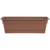 Bloem Dura Cotta 24 In. Plastic Terra Cotta Flower Box