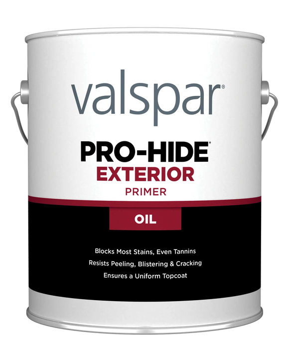 Valspar® Pro-Hide® Exterior Oil Primer (1 Gallon, White)