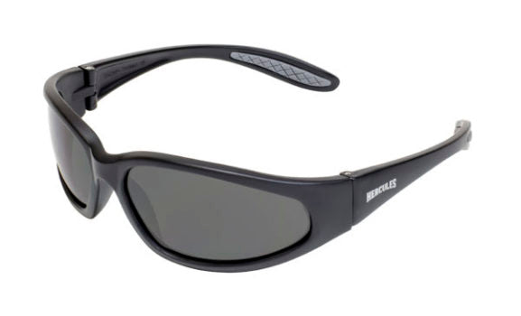 Global Vision Hercules Black Frame Smoke Lens Sunglasses (Black Frame)