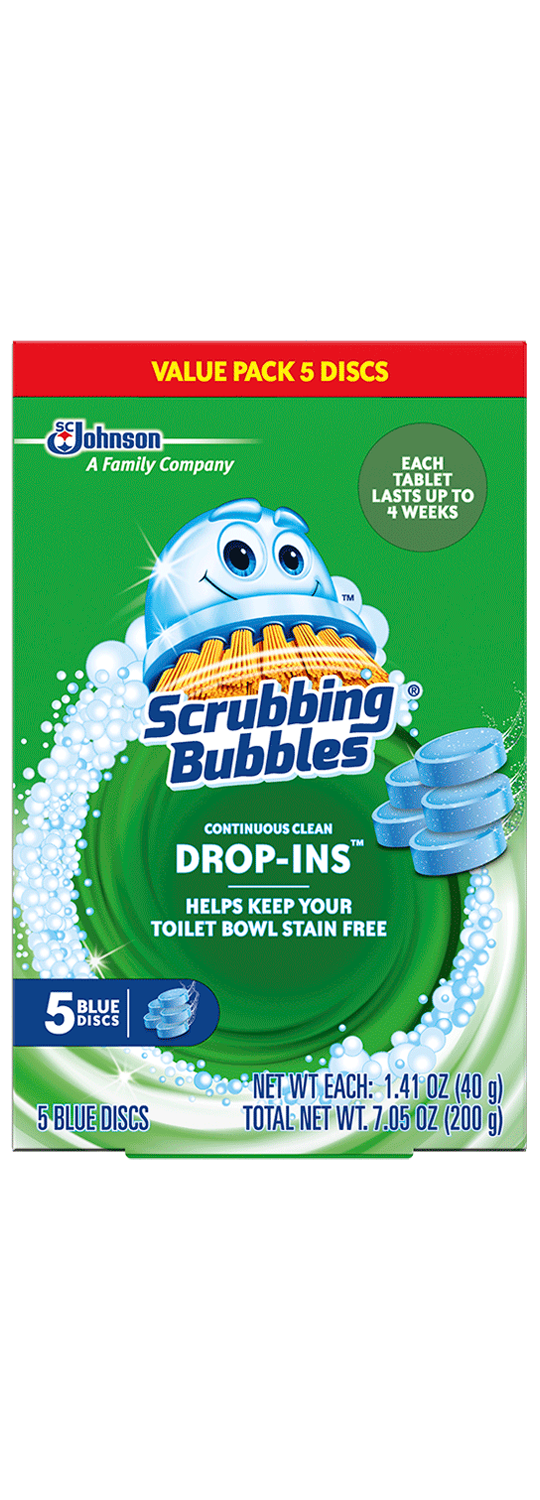 Scrubbing Bubbles Vanish Continuous Clean Drop-Ins Toilet Cleaner, 1.7 Oz (1.7 Oz)